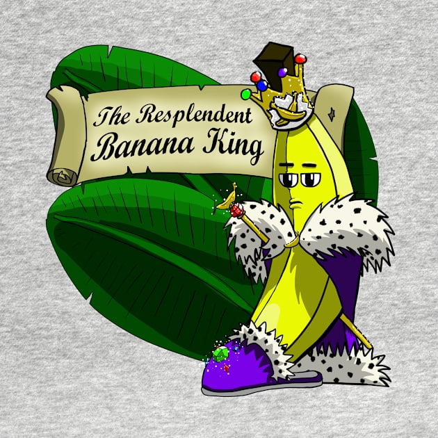 The Resplendent Banana King by Danger Dog Design